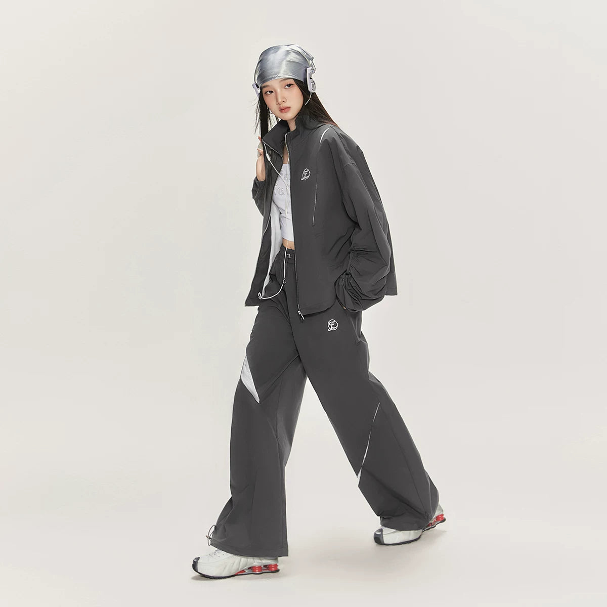 スポーティ ジャケット＆パンツ セットアップ