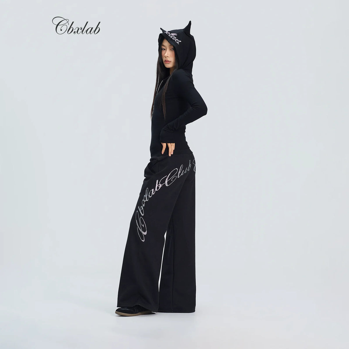 小悪魔デザイン 長袖×ロングパンツ セットアップ