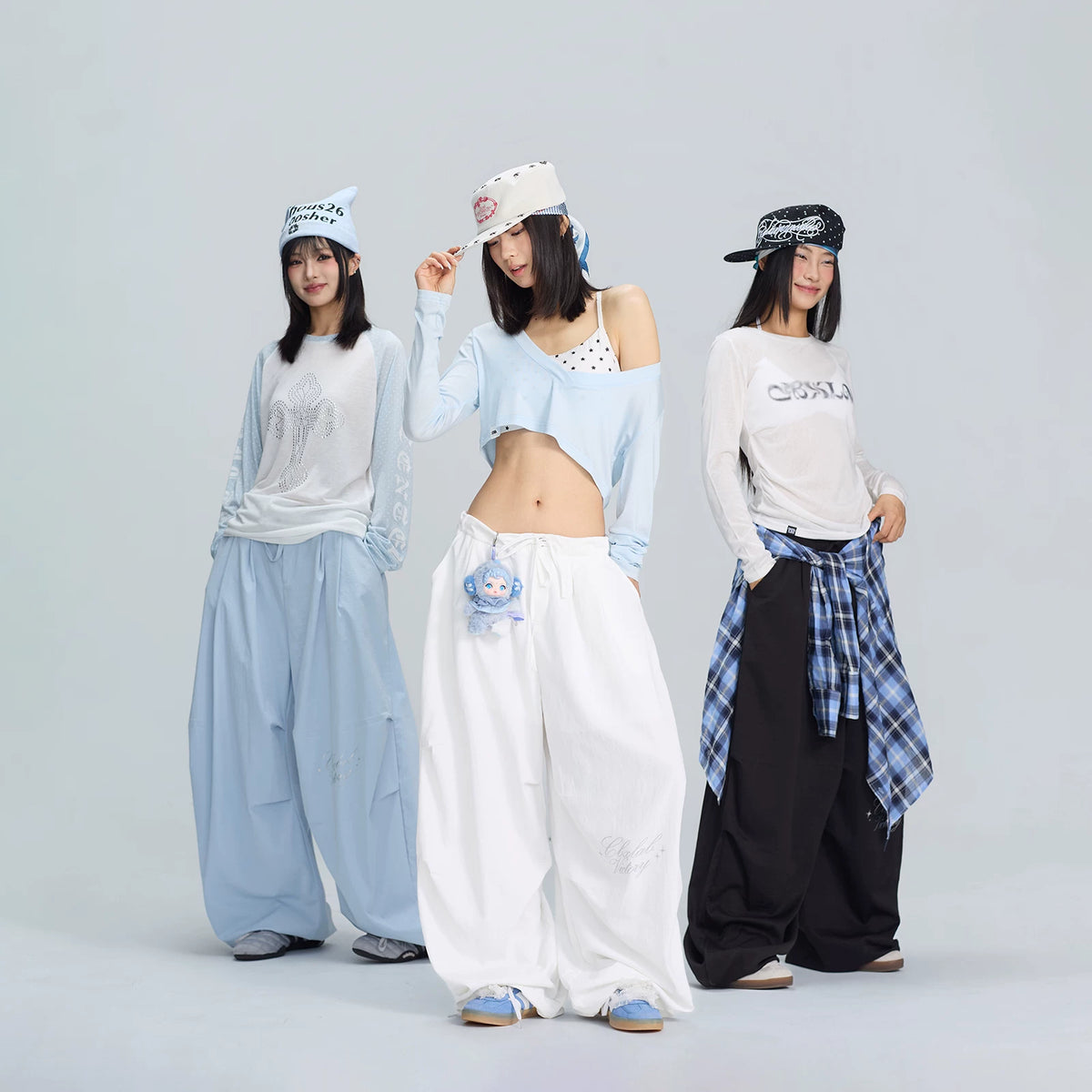 シンプル 速乾 ジャージパンツ ストリート