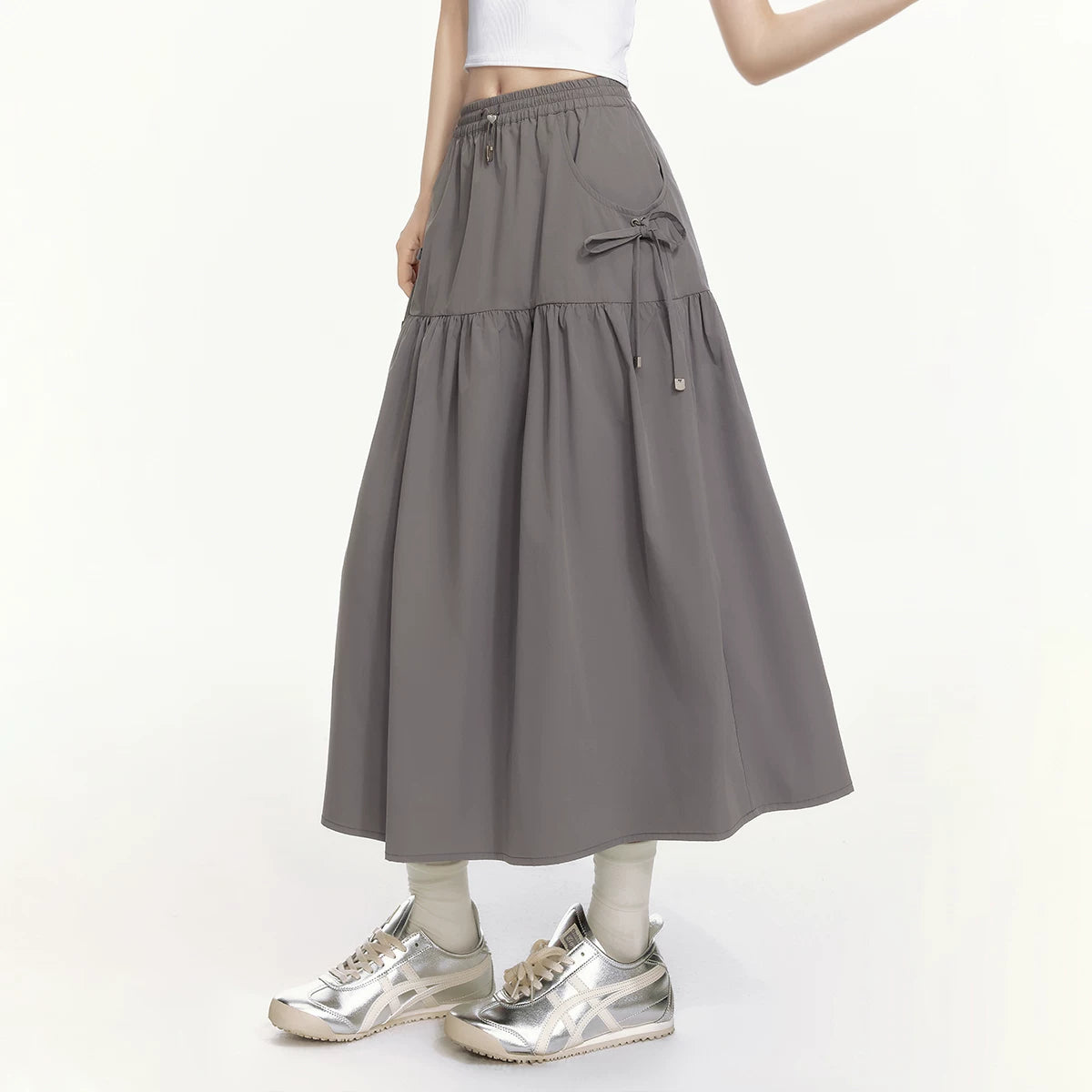 ワーク風 ジャケット＆Aラインスカート セット