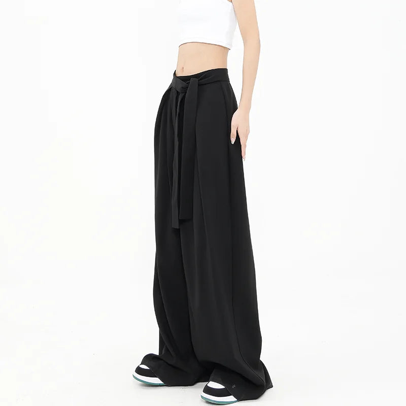 ストレートスラックス（ブラック・とろみ）