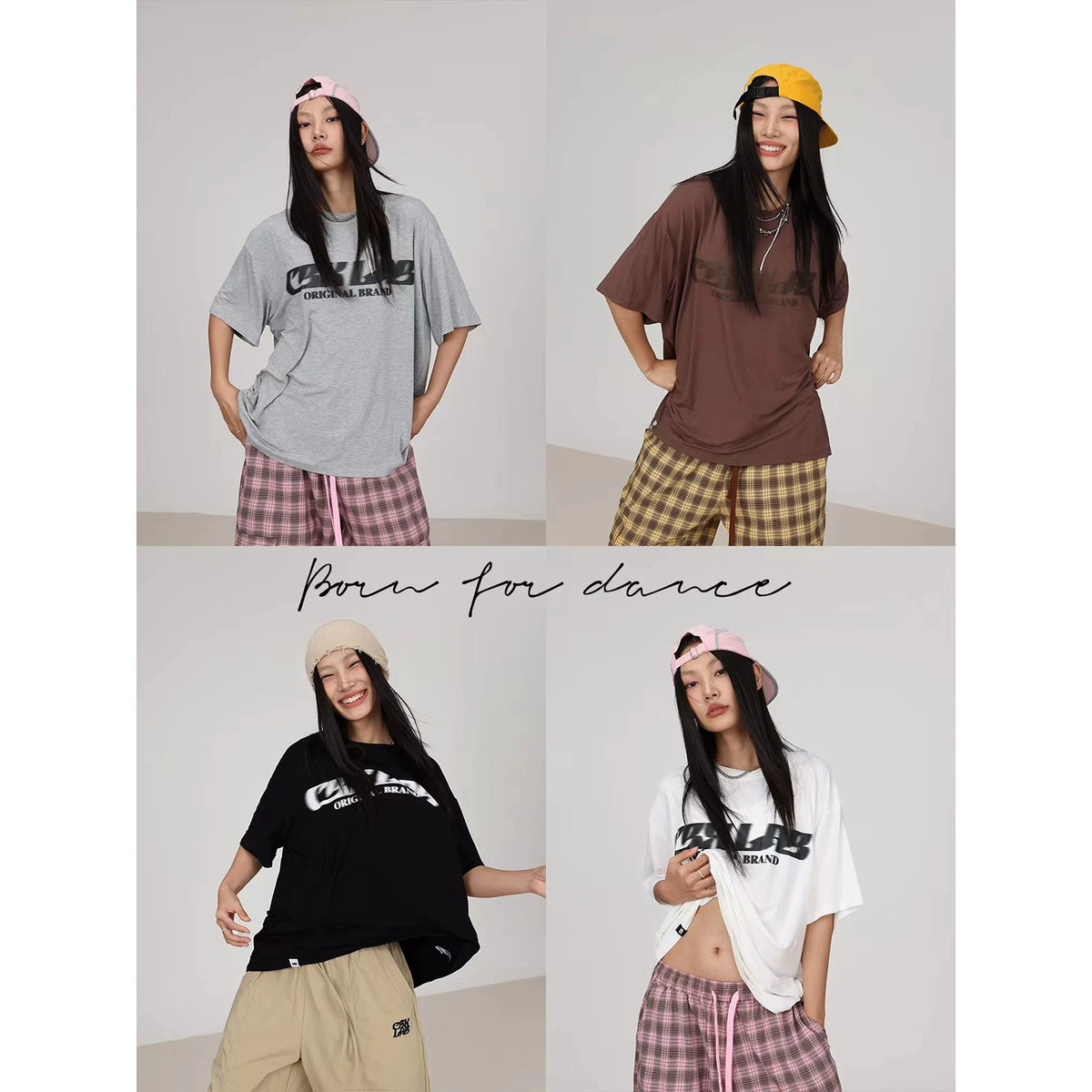 ユニセックスオーバーサイズ半袖Tシャツ