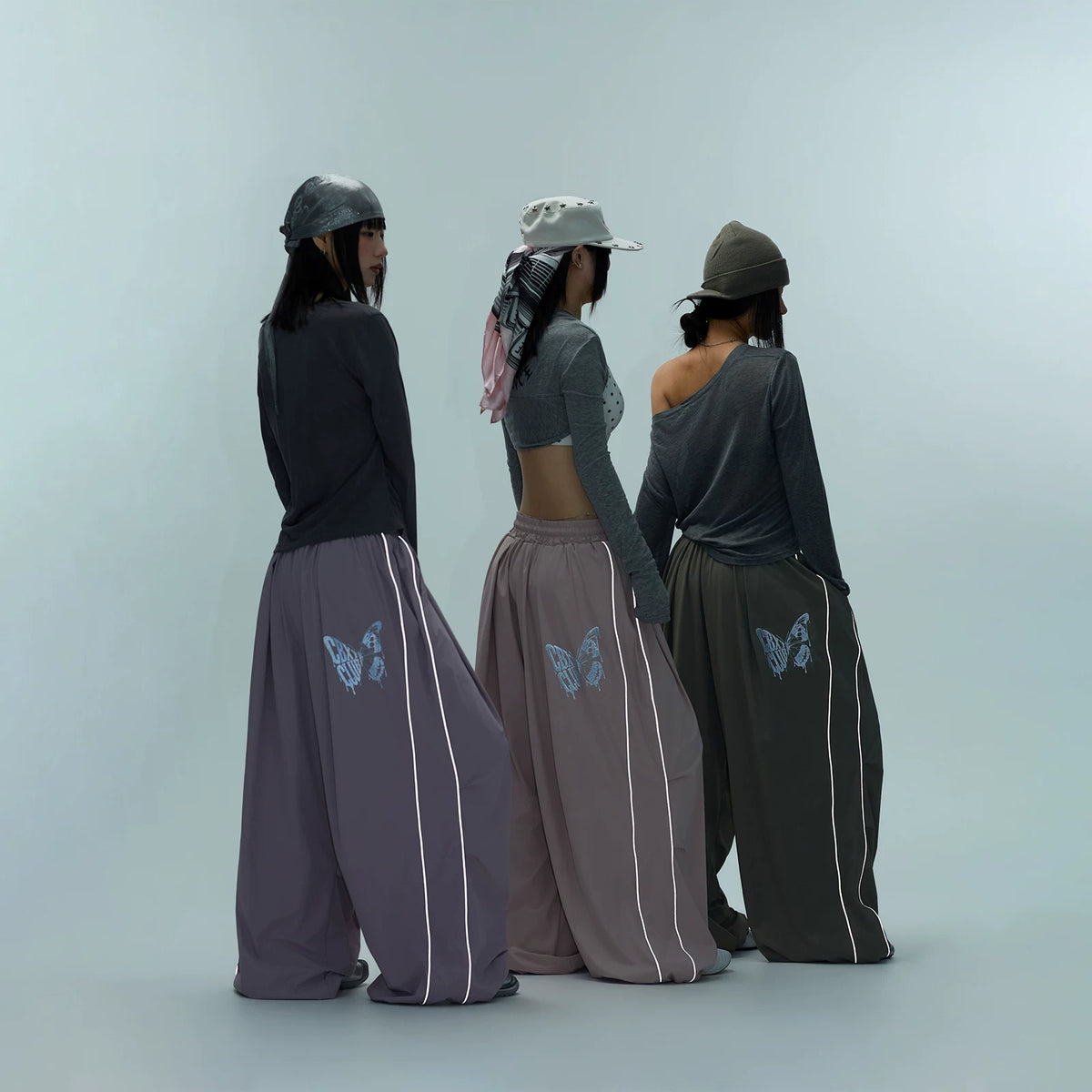 リフレクター切替超ワイド速乾パンツ