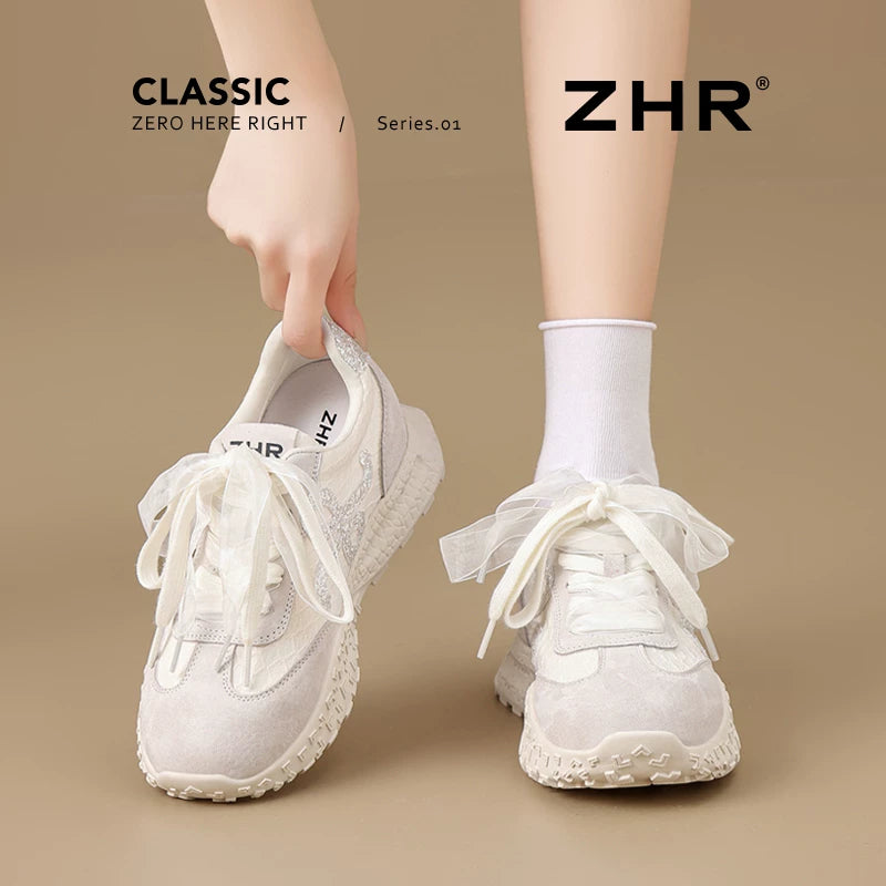 バレエ風薄手メッシュジャーマントレーナー