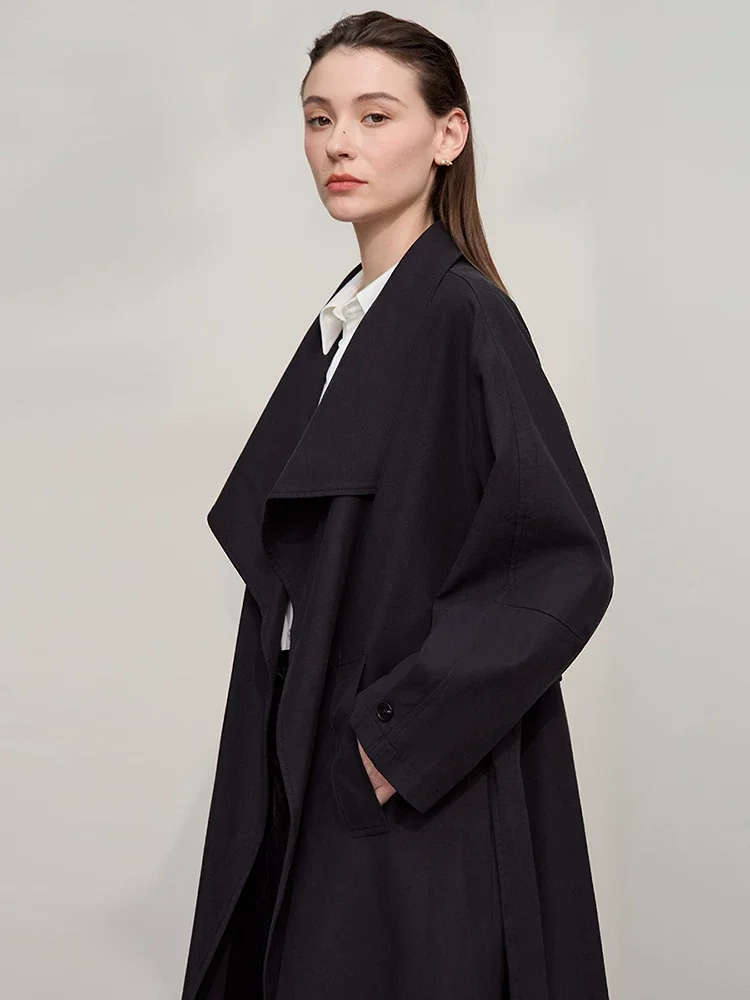 Amii ブリティッシュ ロング トレンチコート