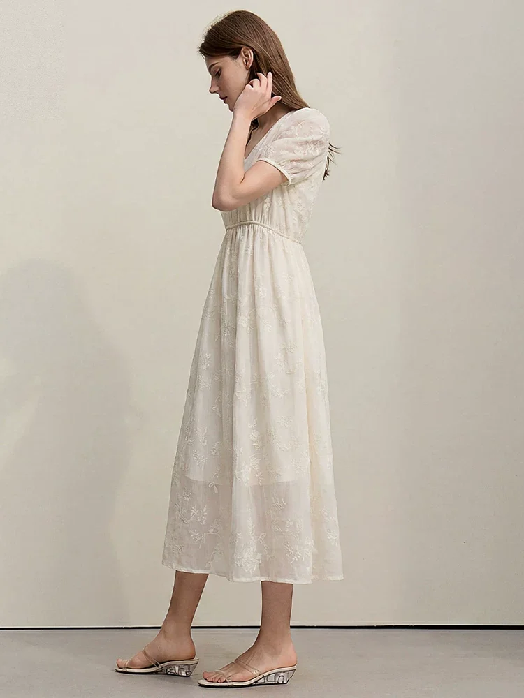 Amii リヨセル ロング ワンピース