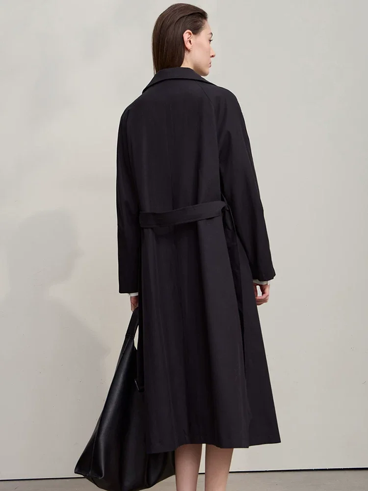 Amii ブリティッシュ ロング トレンチコート