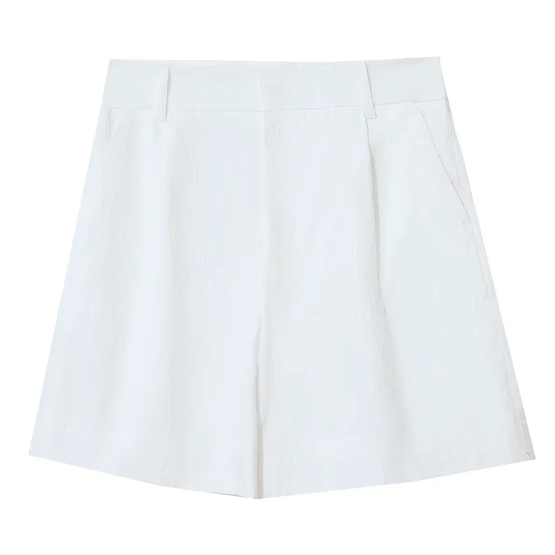 Amii ジャカード ジャケット ショートパンツ セット