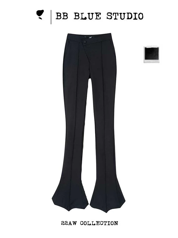 BB BLUE ハイウエスト フレアパンツ｜商品写真