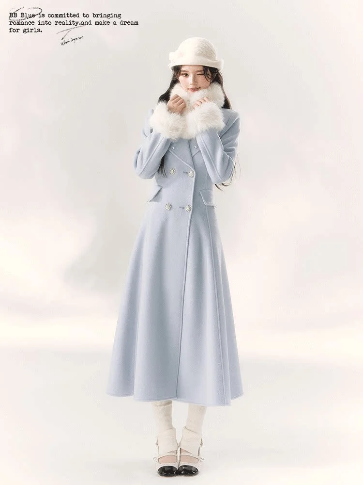 BB BLUE ウール混 コート｜商品写真