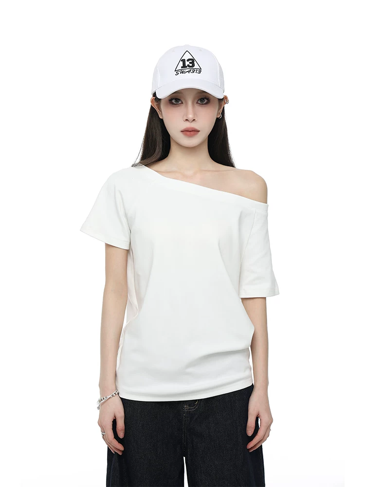 オフショルダー 半袖Tシャツ 商品写真