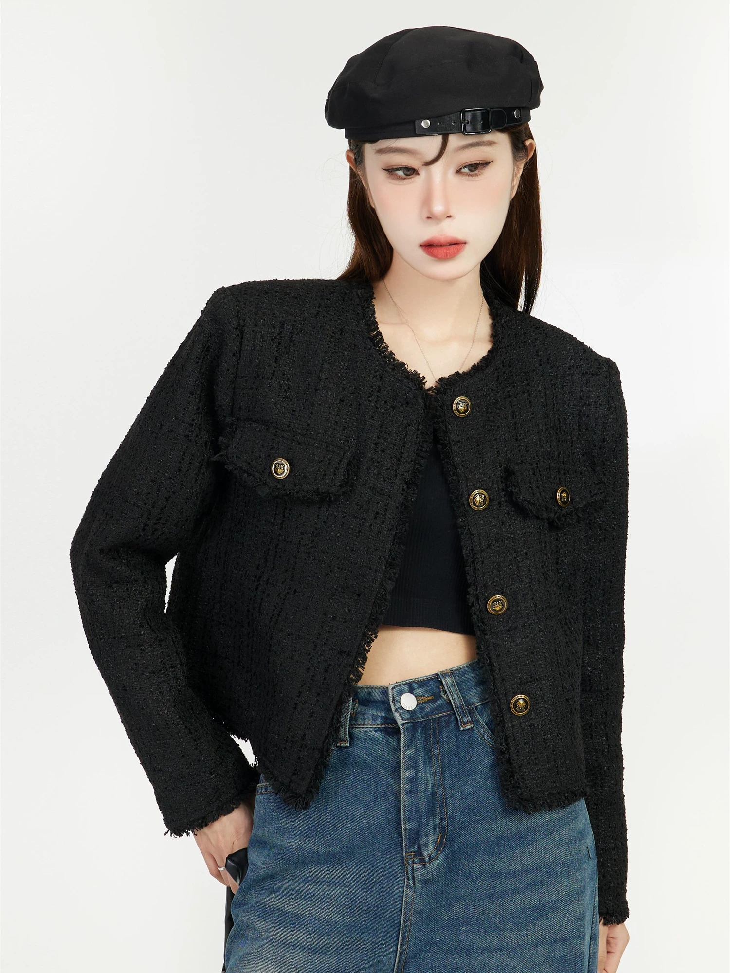ショート丈 ジャケット 商品写真