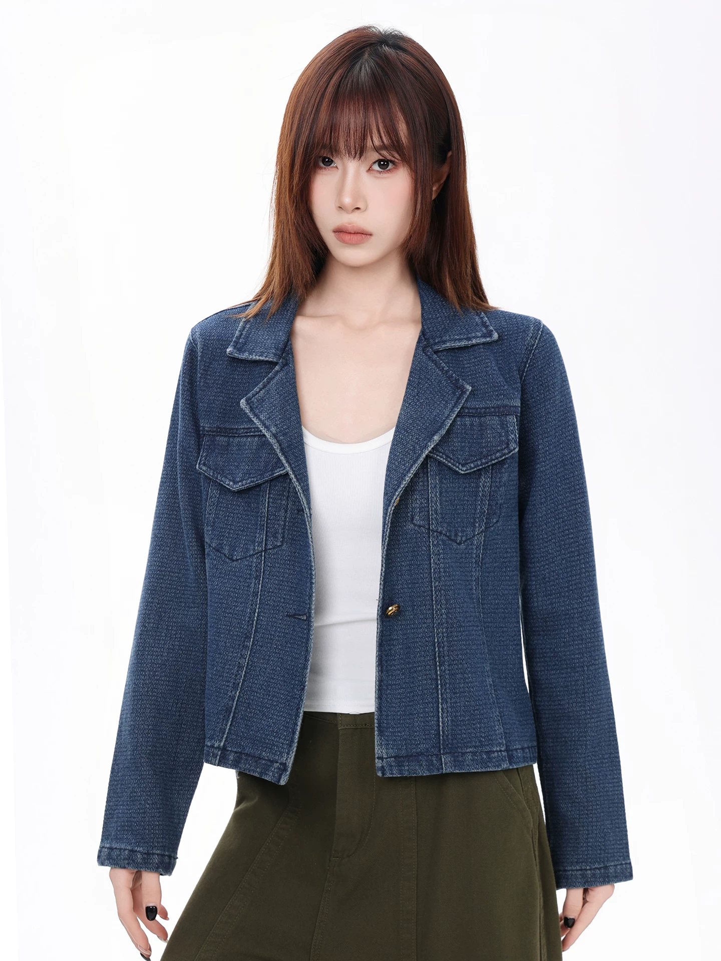 ヴィンテージ加工 デニムジャケット 商品写真