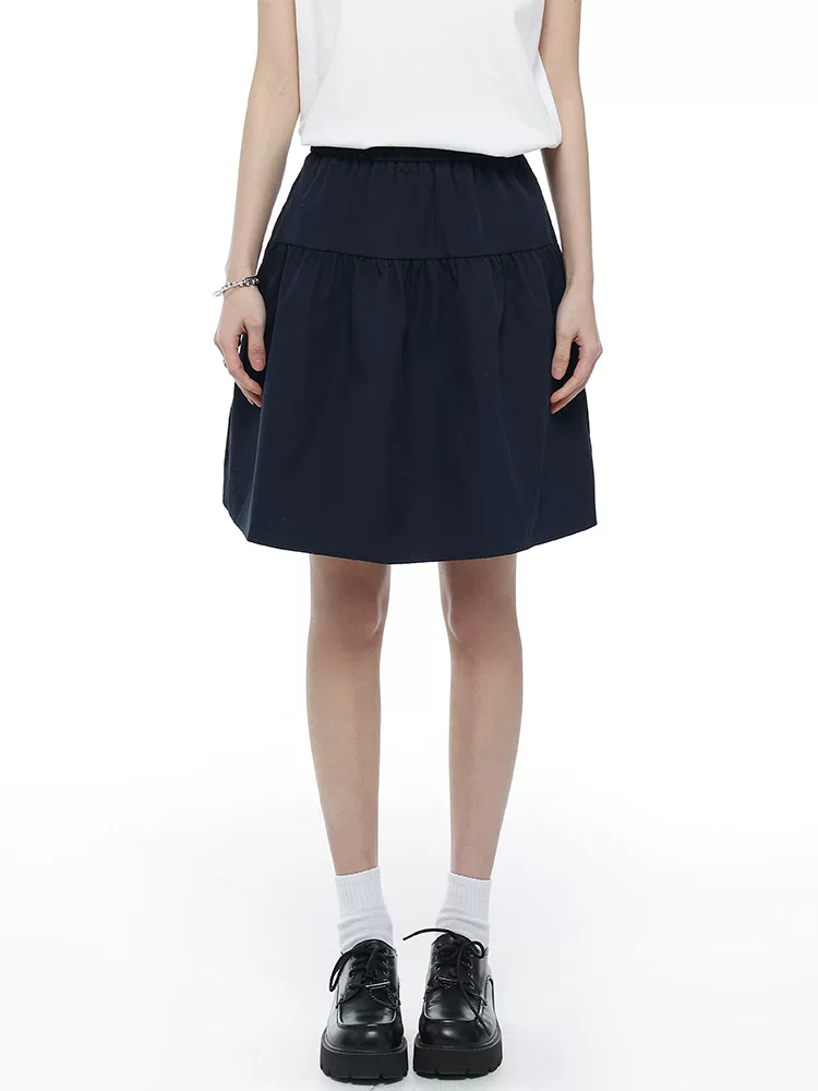 ハイウエスト Aラインミニスカート 商品写真