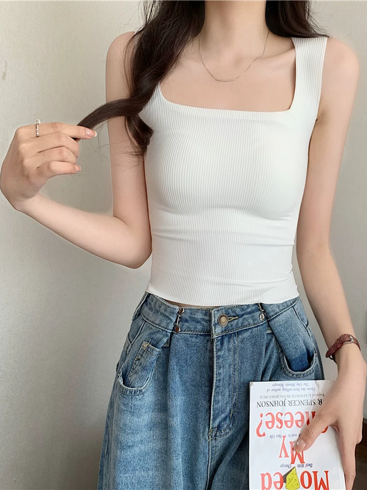 パッド付き タンクトップ 商品写真