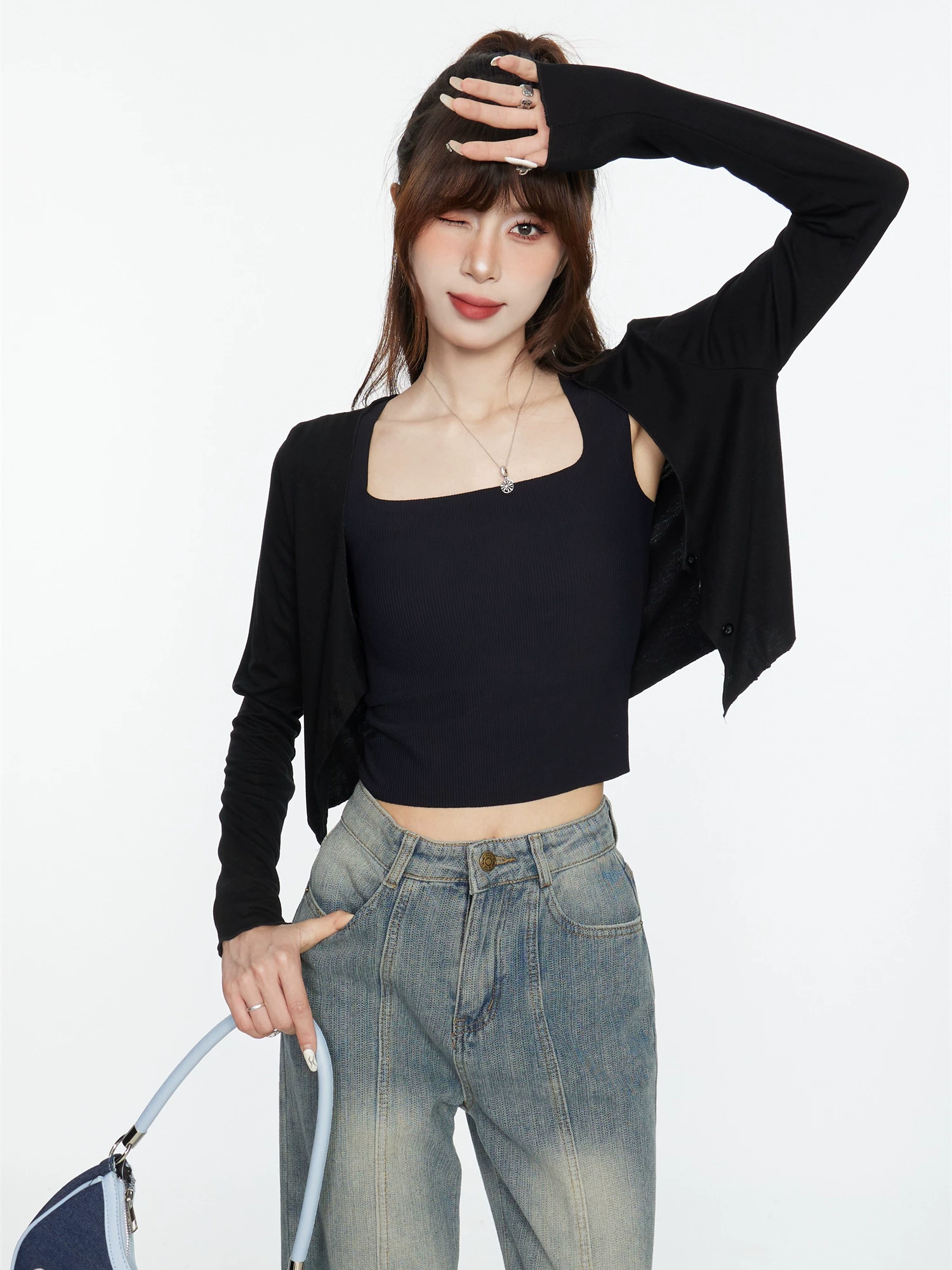 パッド付き タンクトップ 商品写真
