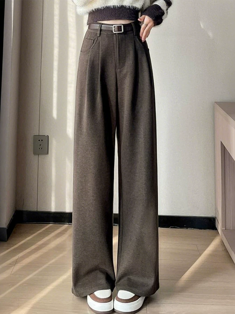 ハイウエスト ワイドパンツ 商品写真