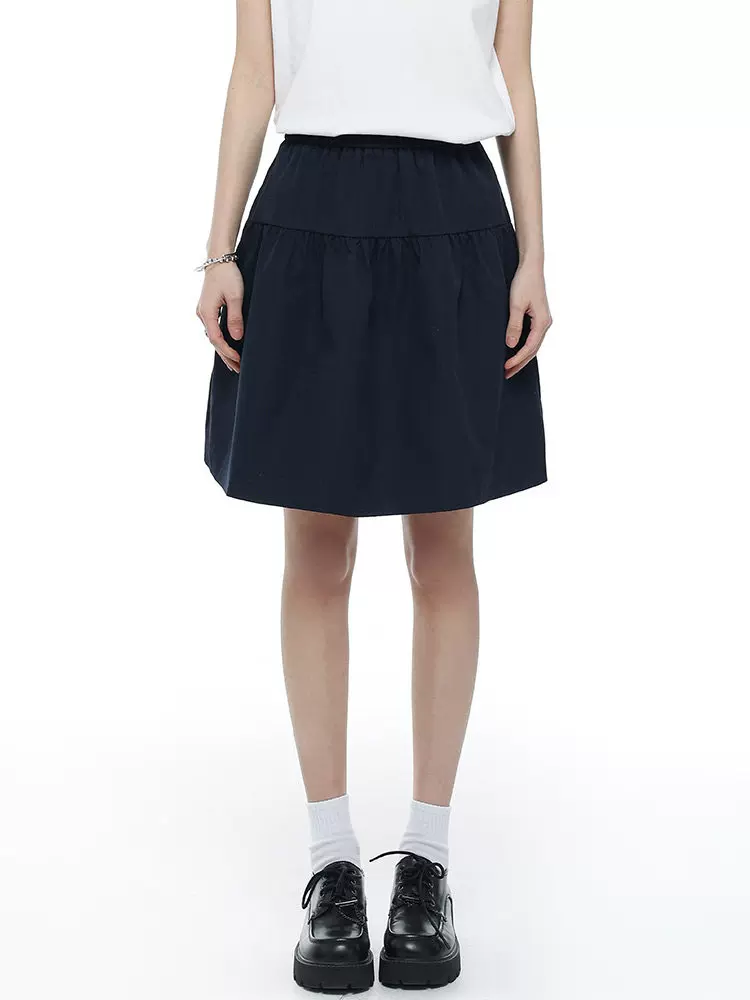 ハイウエスト Aラインスカート 商品写真