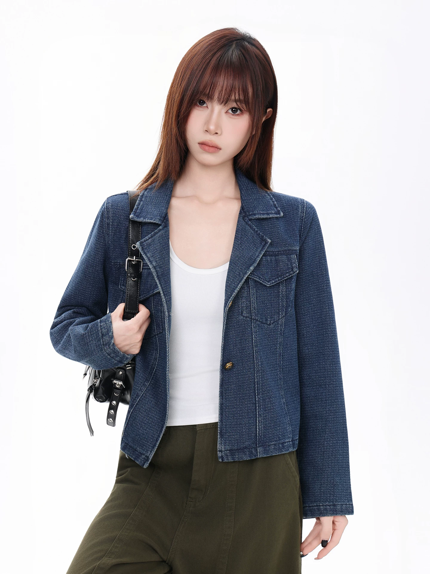 ヴィンテージ加工 デニムジャケット 商品写真