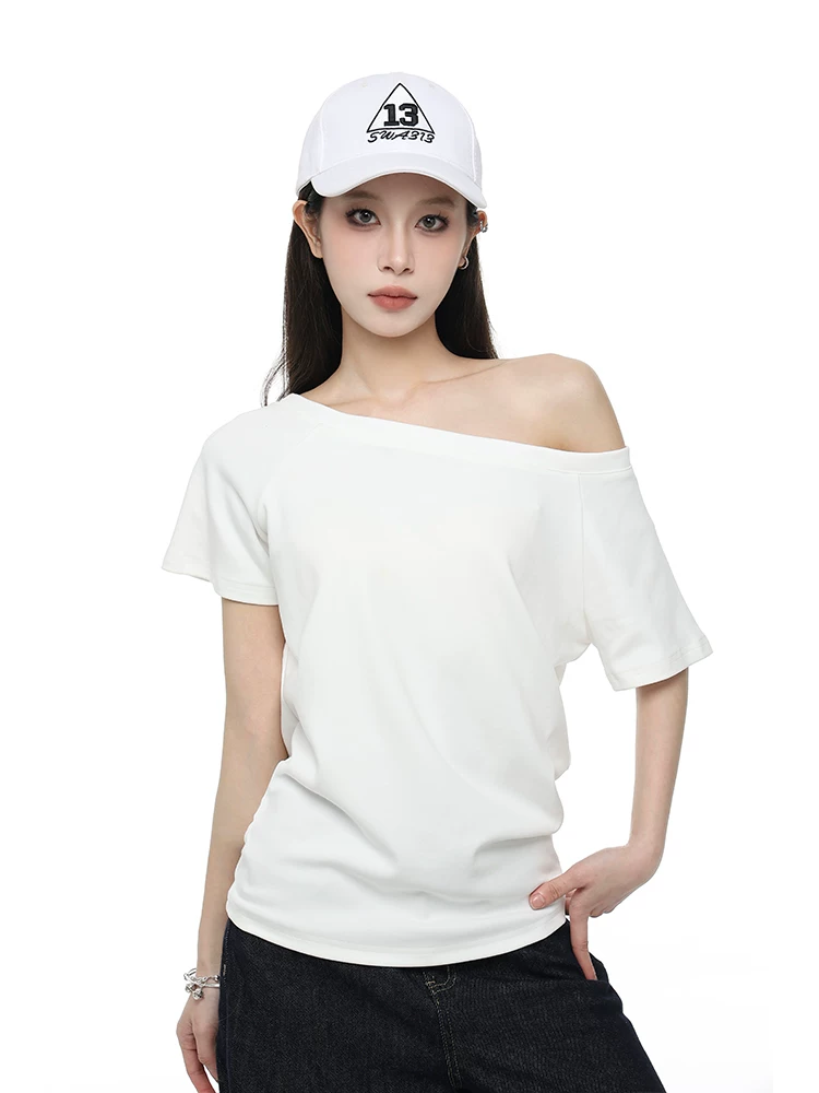 オフショルダー 半袖Tシャツ 商品写真