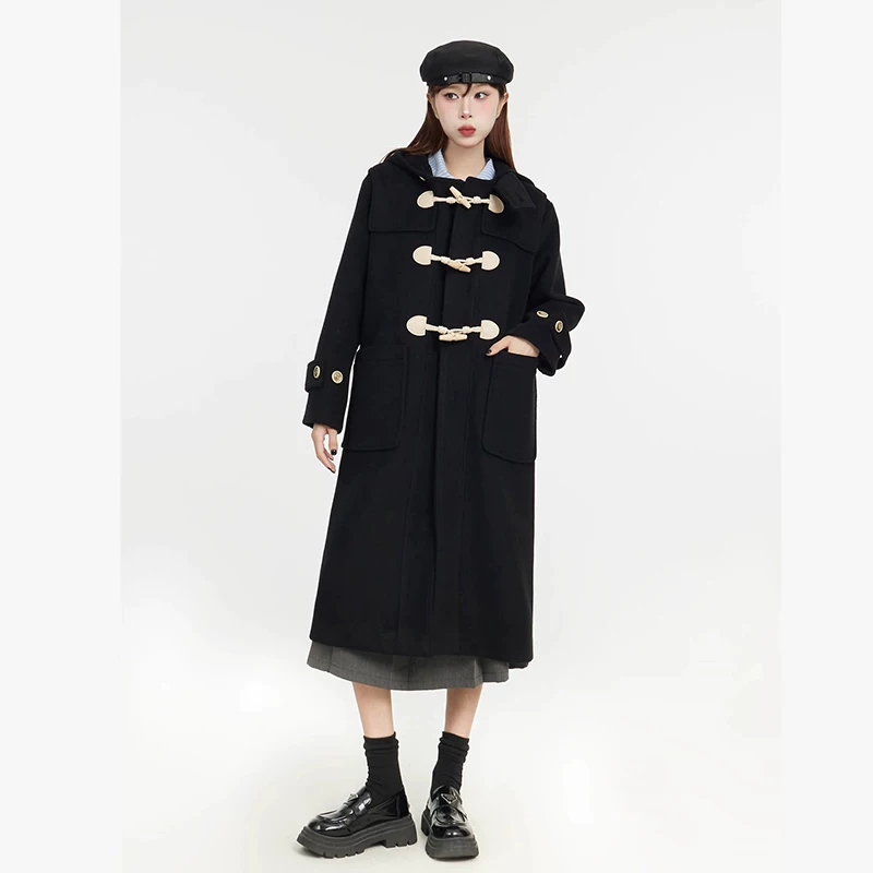 フード付き ダッフルコート 商品写真
