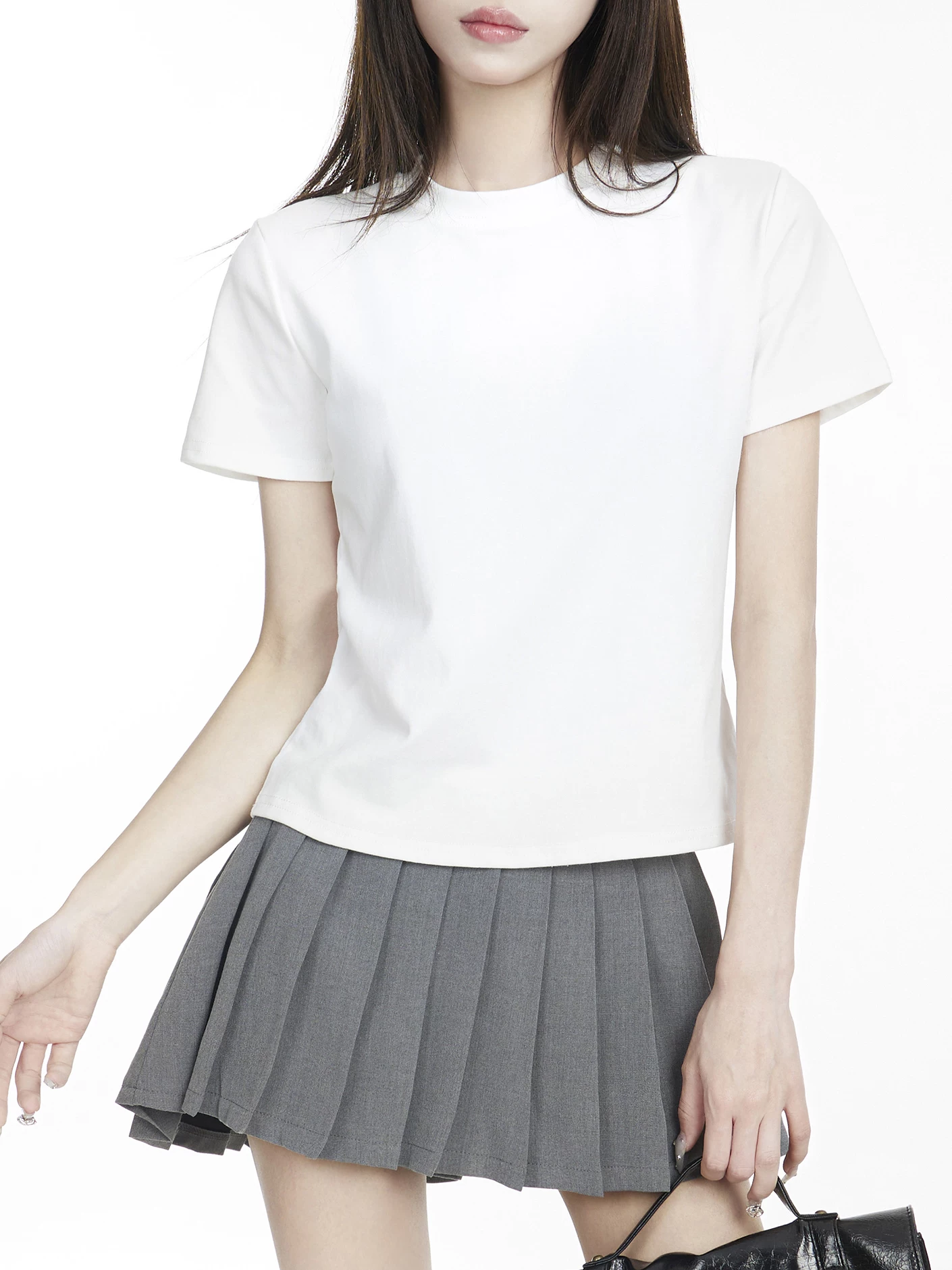クルーネック 半袖Tシャツ 商品写真