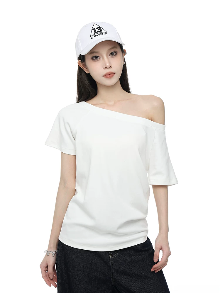 オフショルダー 半袖Tシャツ 商品写真