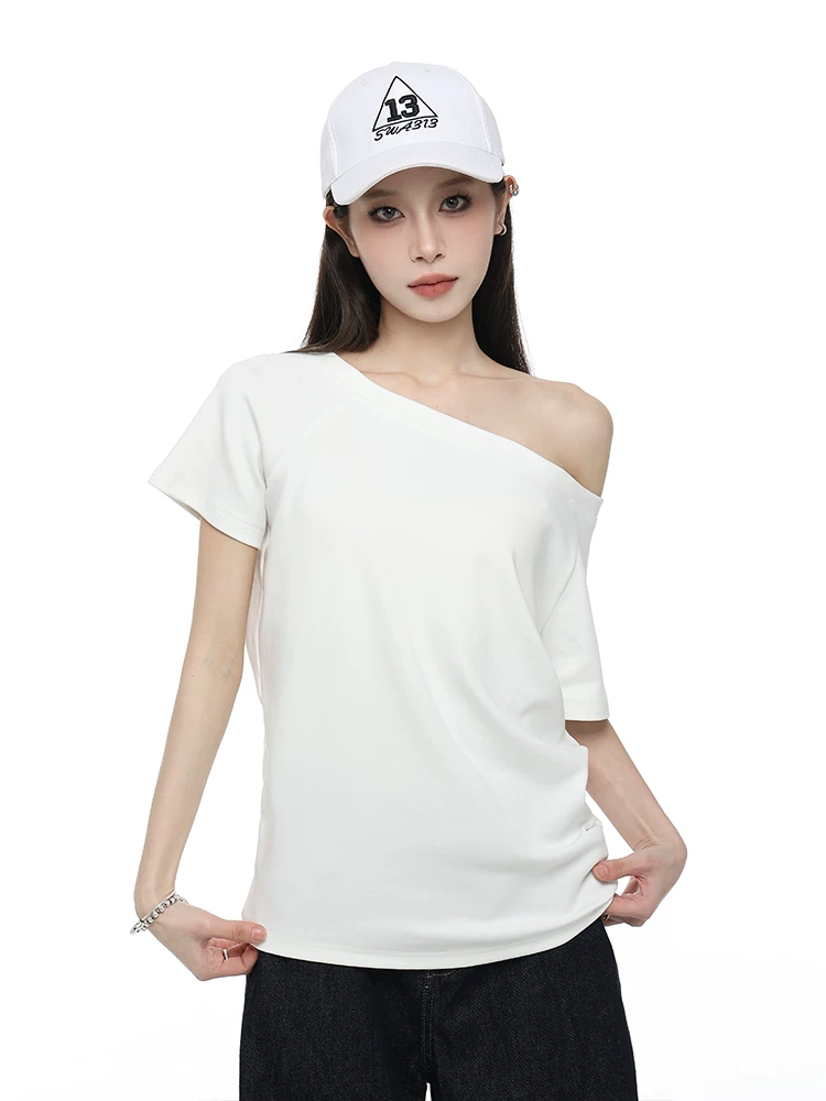オフショルダー 半袖Tシャツ 商品写真