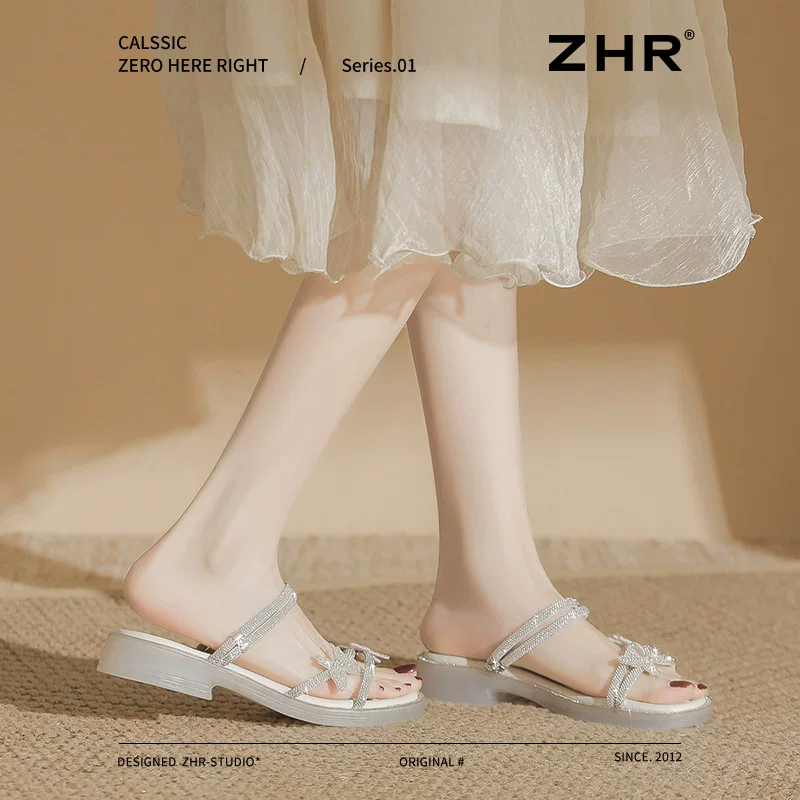 ZHR バタフライモチーフの2WAYサンダル 商品写真