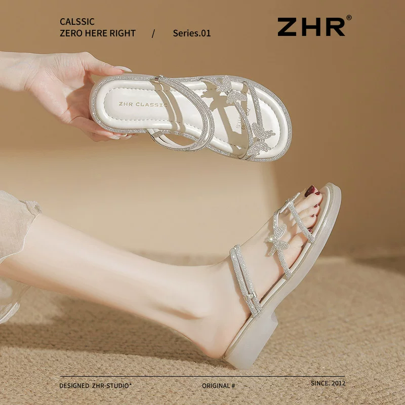 ZHR バタフライモチーフの2WAYサンダル 商品写真