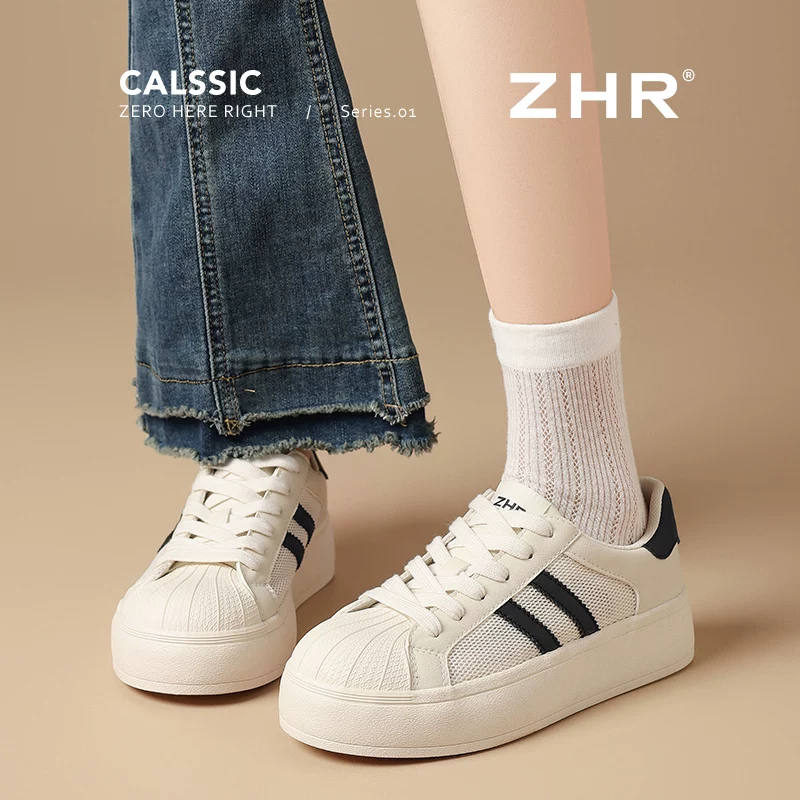 ZHR メッシュ切り替えのローカットスニーカー 商品写真