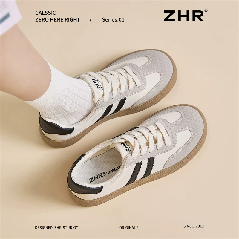 ZHR 厚底 ジャーマントレーナースニーカー