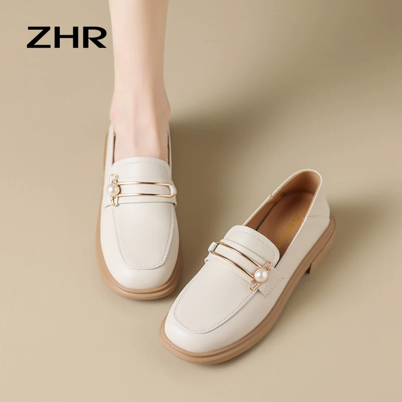 ZHR 3cm厚底 ビットローファー