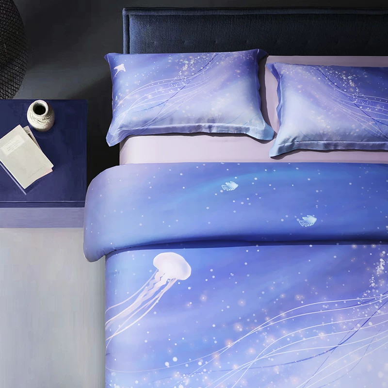 HLA リヨセルの寝具4点セット 星の海 商品写真