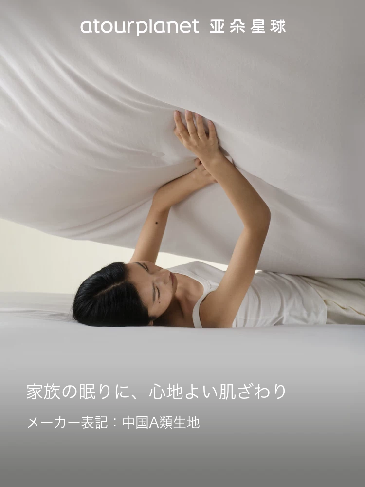 ATOUR バイカラー シルク掛け布団（四季用） 商品写真
