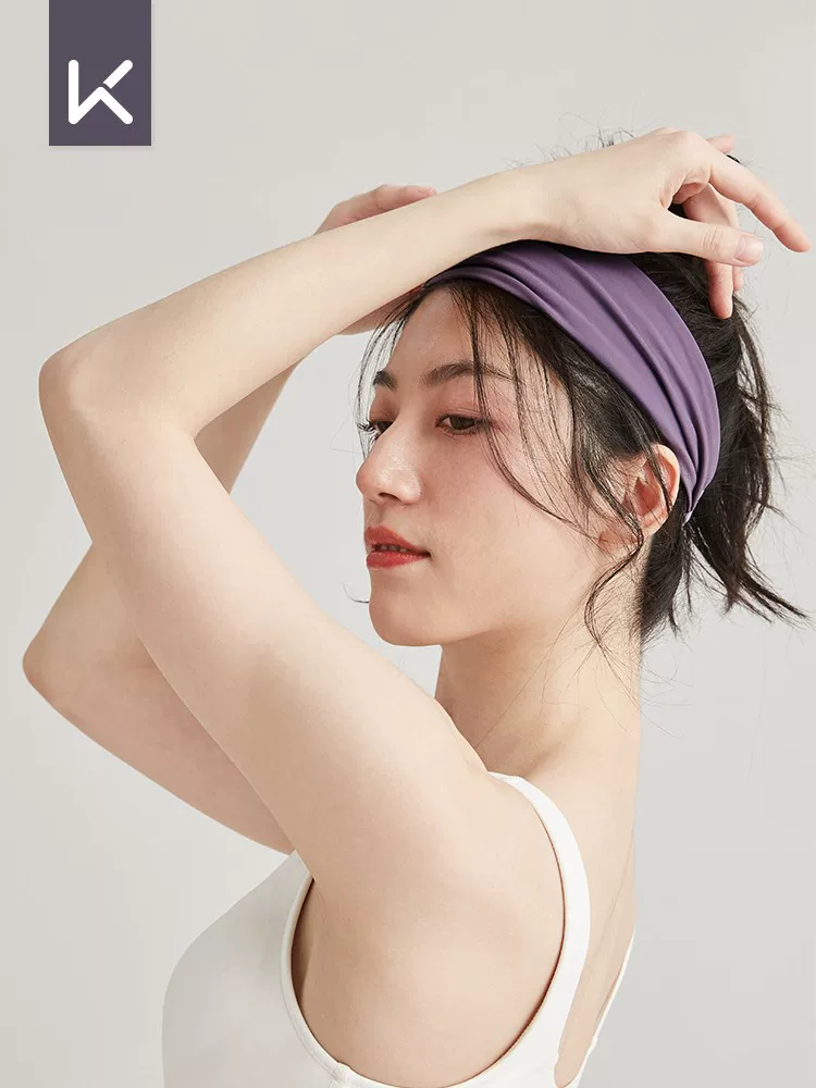 Keep 両面使える幅広スポーツヘアバンド 商品写真