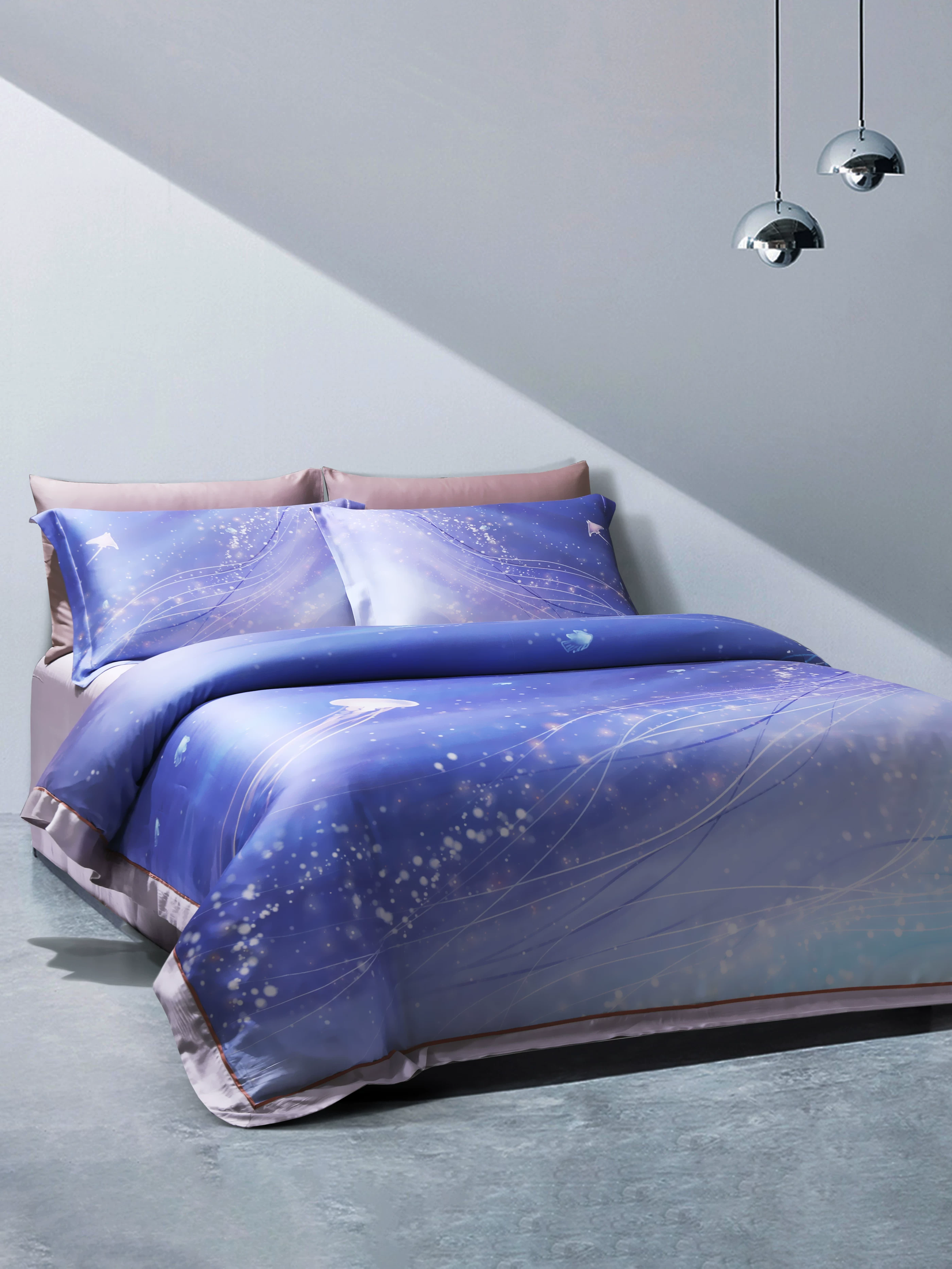 HLA リヨセルの寝具4点セット 星の海 商品写真