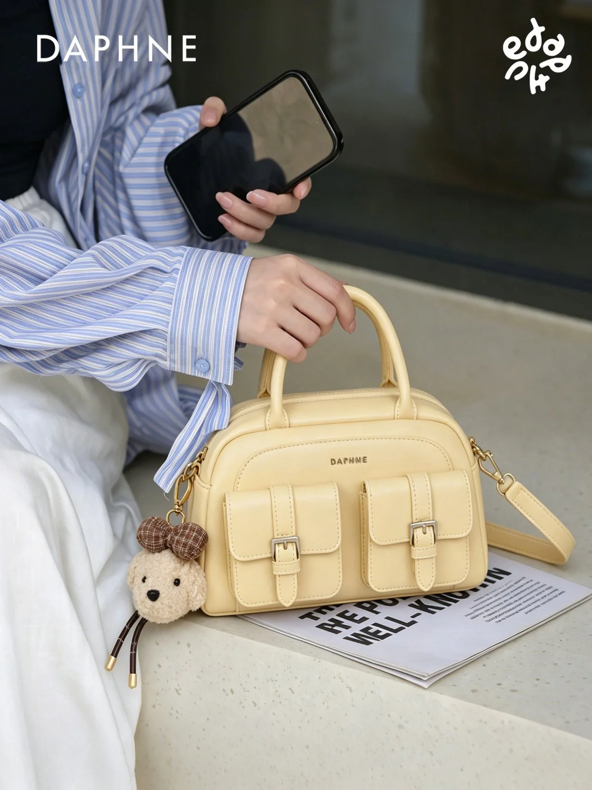 ミニ ボウリングバッグ 2WAY ショルダー 斜め掛け｜商品写真