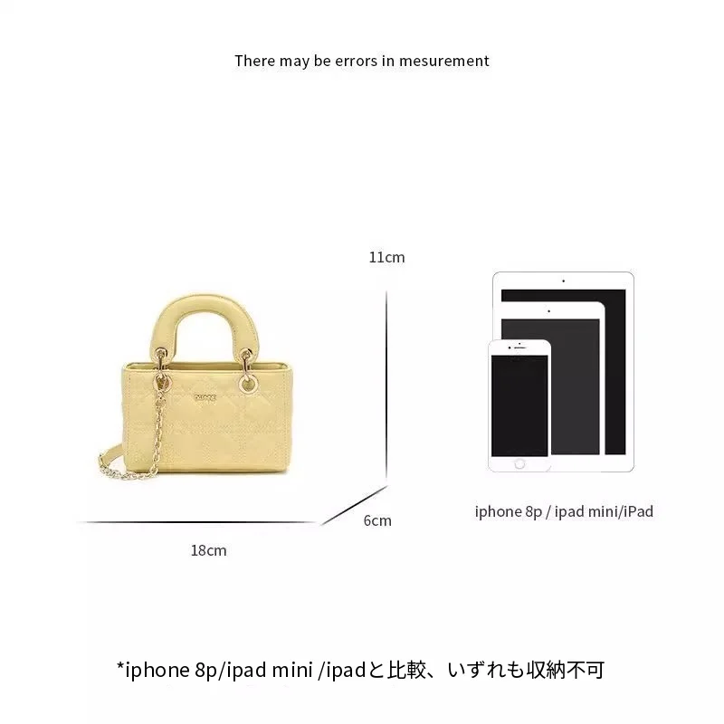 キルティング チェーン ハンドバッグ 2WAY 斜め掛け｜商品写真