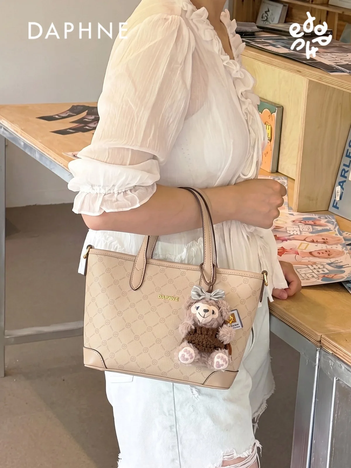 プリント ミニトートバッグ 3WAY 斜め掛け｜商品写真