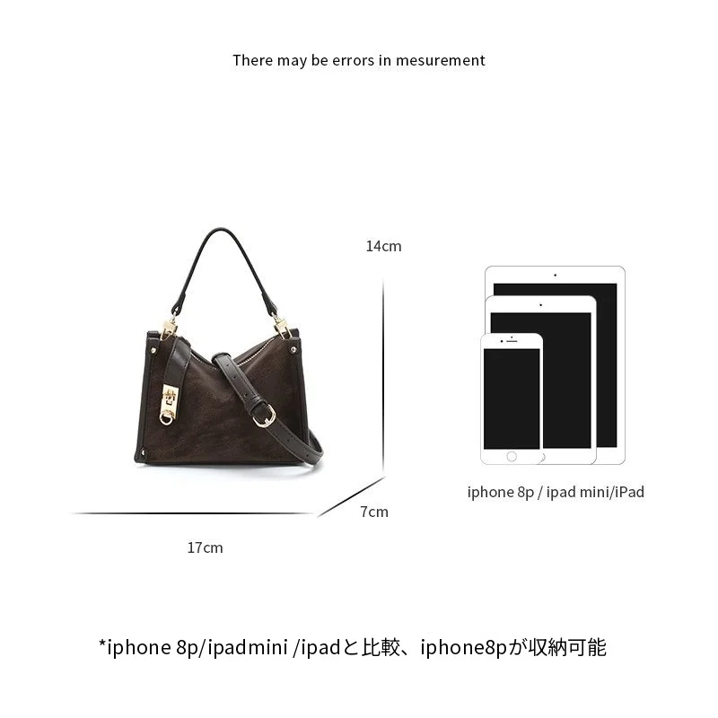 ボックス型 ハンドバッグ 2WAY 斜め掛け 上品｜商品写真