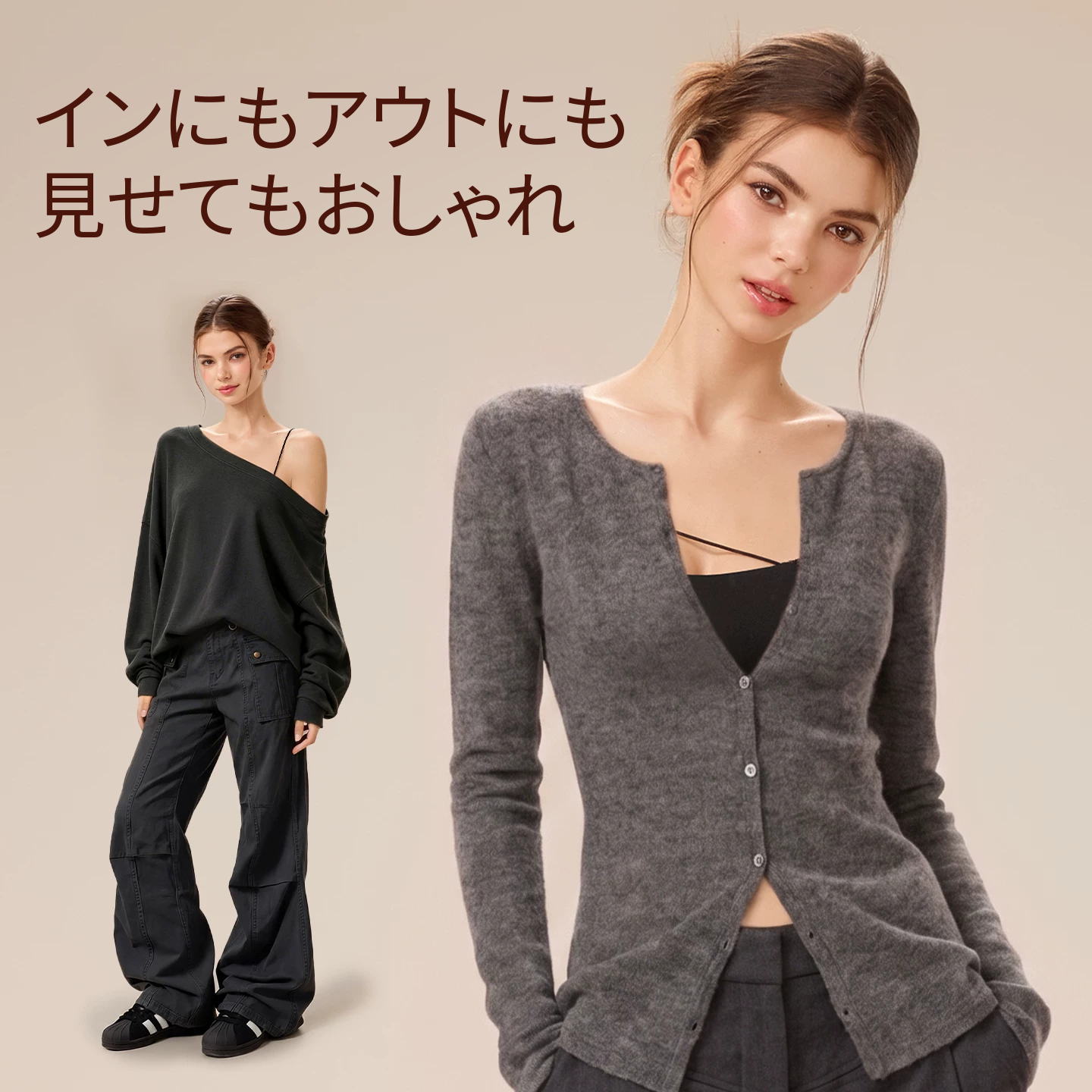 細ストラップのローカットレースノンワイヤーブラ