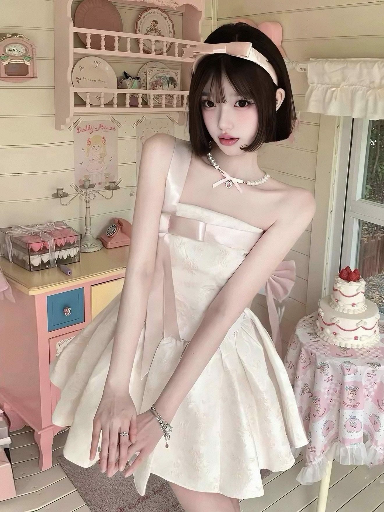 甘さを楽しむワンピースのムードイメージ