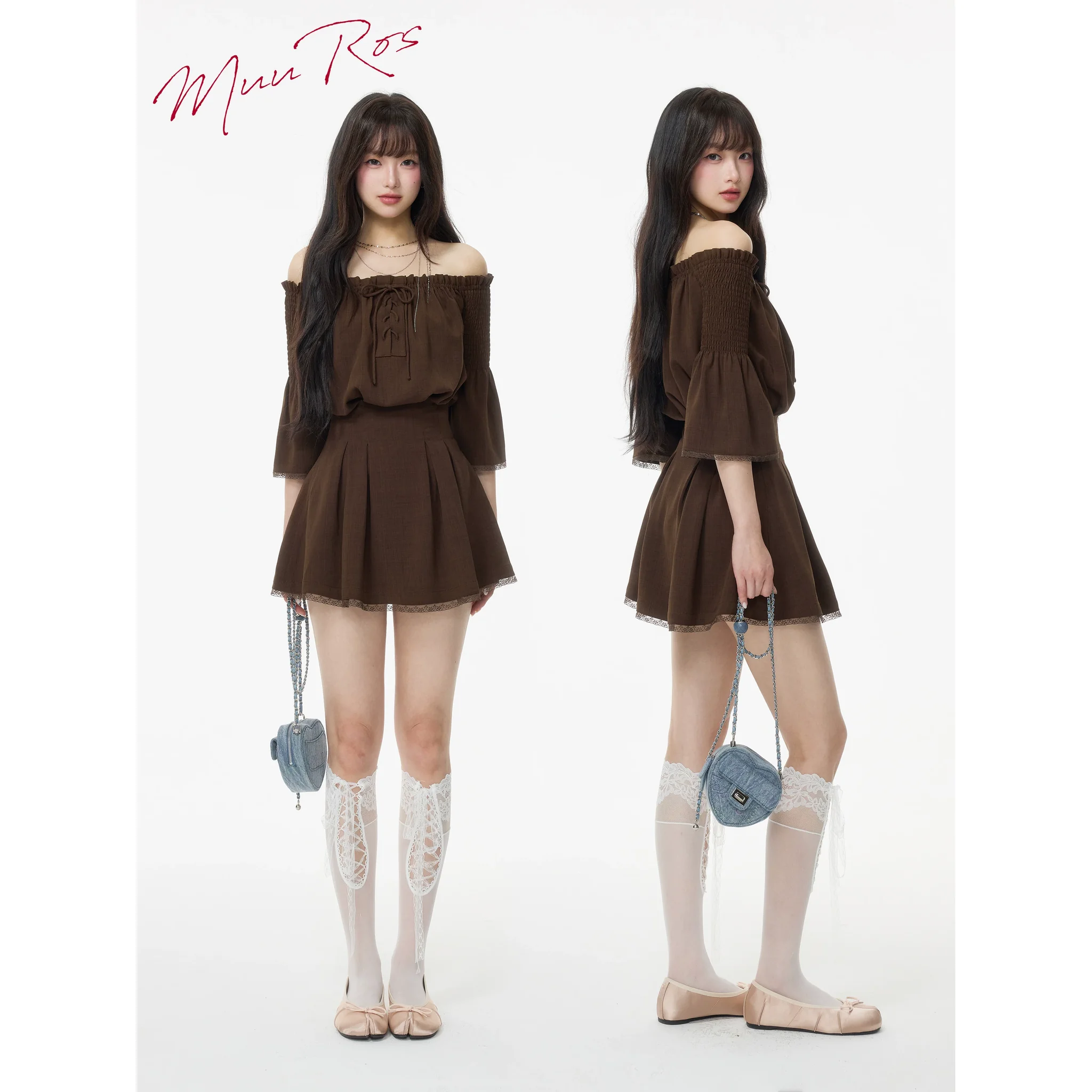 オフショルダー ミニワンピース 商品写真 3