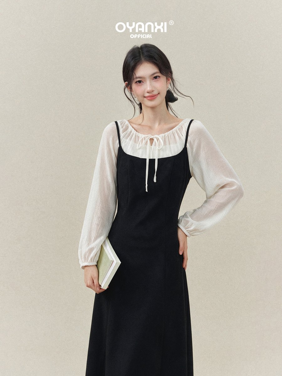 OYANXI シンプル キャミワンピース