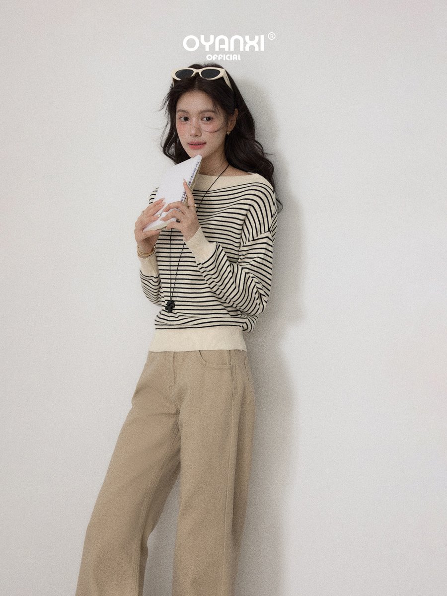 OYANXI セミフレア ストレート カラーデニム