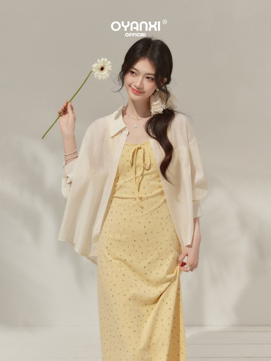 OYANXI 羽織り使い 長袖リゾートシャツ