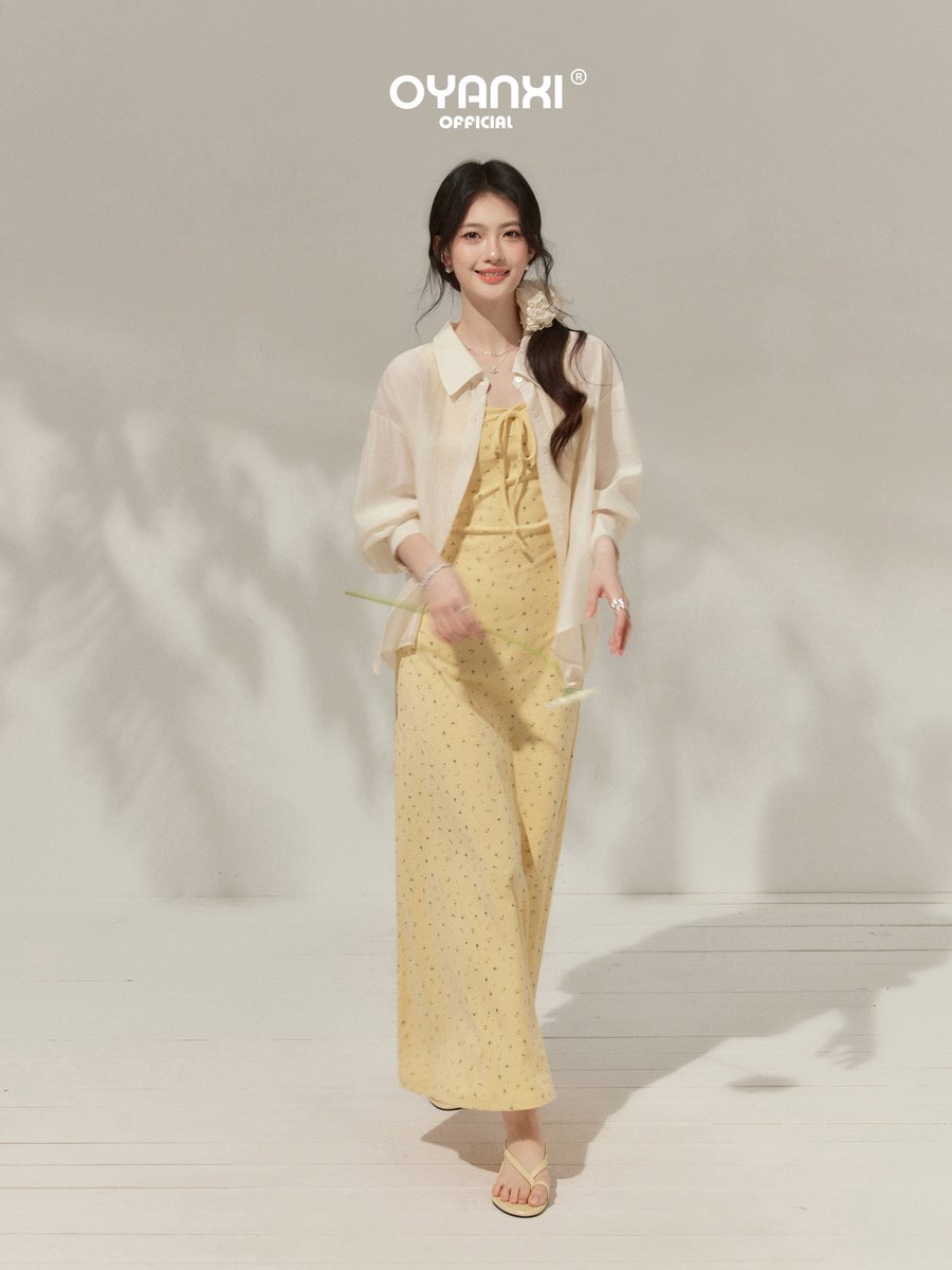 OYANXI 羽織り使い 長袖リゾートシャツ