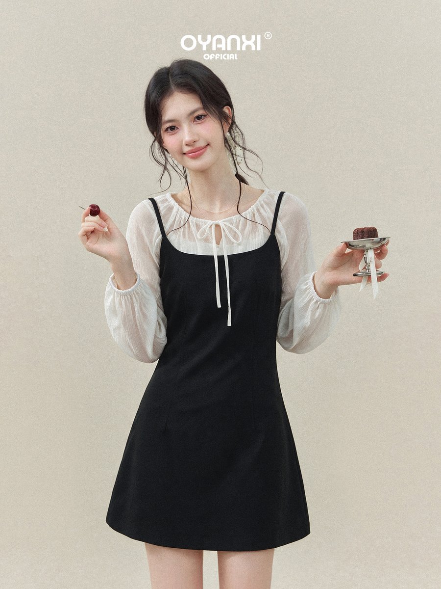 OYANXI シンプル キャミワンピース