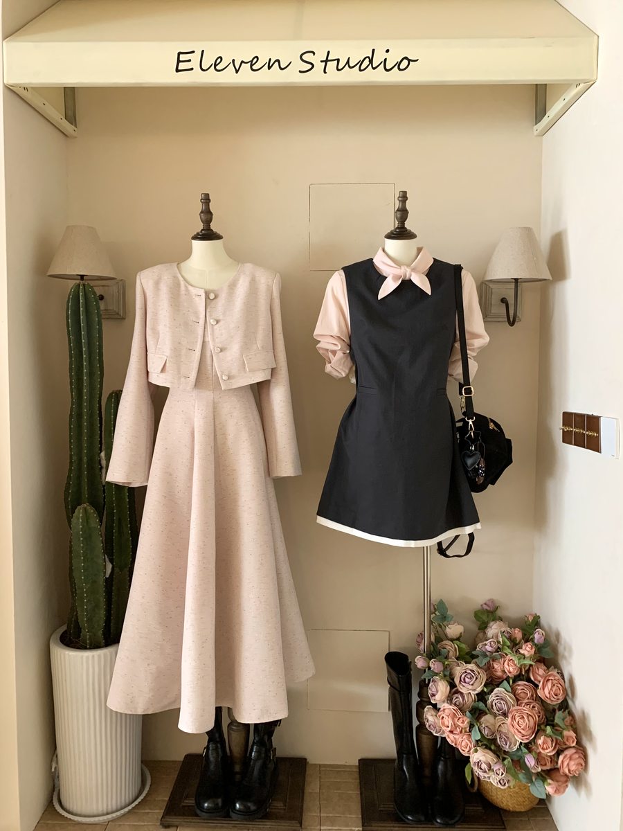 ピンクとグレー、合うね🌷